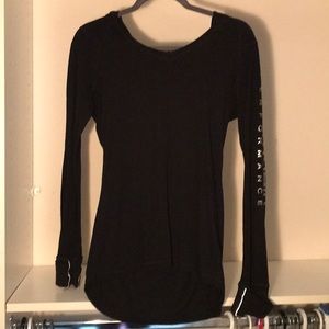 Black Calvin Klein long sleeve shirt.